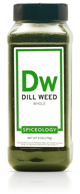 스파이솔로지 - 말린 딜 위드 허브 - 170그램 Spiceology - Dried Dill Weed Herb - 6 ounces, 1개, 170g