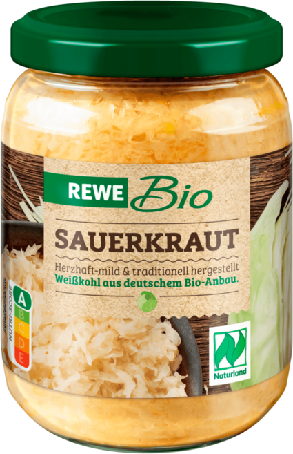 레베 REWE 양배추 절임 사우어크라우트 친자연, 1개, 680g
