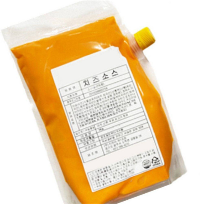 튀김 찍먹양념 액상치즈소스 1kg 대용량 벌크, 1개