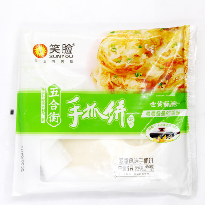 왕부정 중국식품 충향풍미 수좌빙 전병 냉동 간편조리식품 450g 1봉지 5개입, 1개