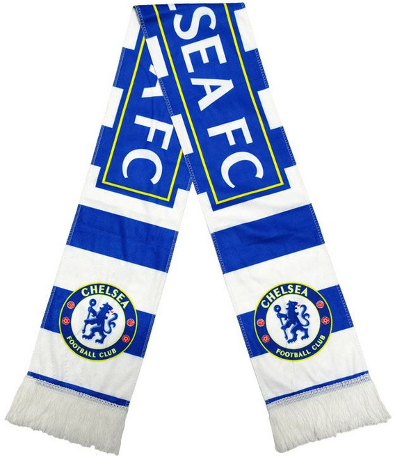 응원스카프 맨시티 머플러 목도리 레알마드리드 리버풀 첼시 축구 응원 손수건, 1개