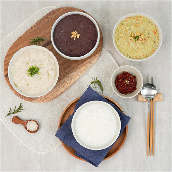 [전라도청년] 간편 영양식 수제죽 흰죽 500g, 1개, 상세 설명 참조