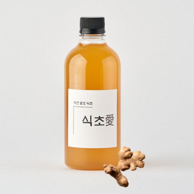 100% 천연 발효 유기농 과일 식초 비니거 건강 다이어트 수제 식초, 1개, 500ml