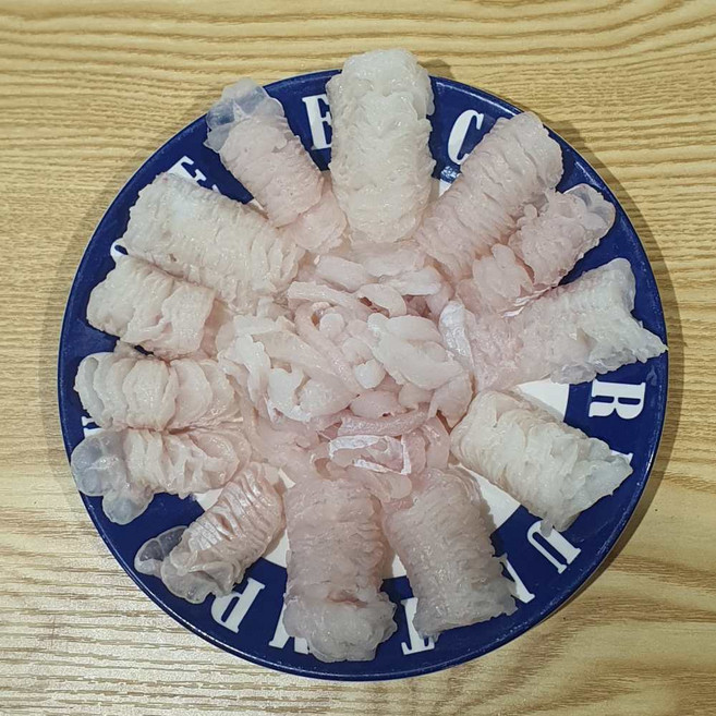 아나고회 붕장어회 순살 세꼬시 원물 1kg, 1개, 손질후 (순살 350g 내외)