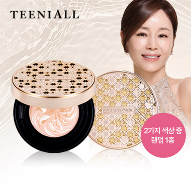[최신상 견미리팩트] 티니올 크리스탈 크리미 팩트 본품 1개 세트, 21호