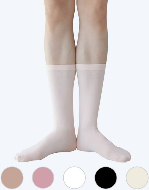 THS 발레 무용 댄스 양말 반 타이즈 스타킹