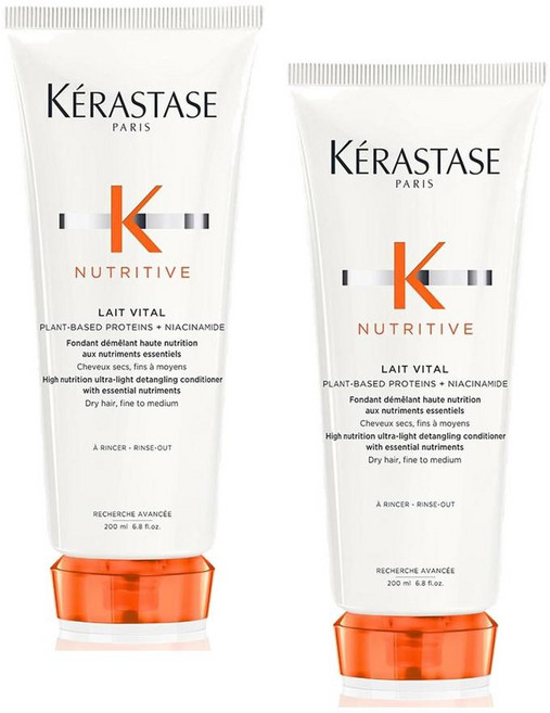 케라스타즈 뉴트리티브 바이탈 너리싱 헤어 컨디셔너 Kerastase Nutritive Lait Vital Nourishing & Detangling, 2개