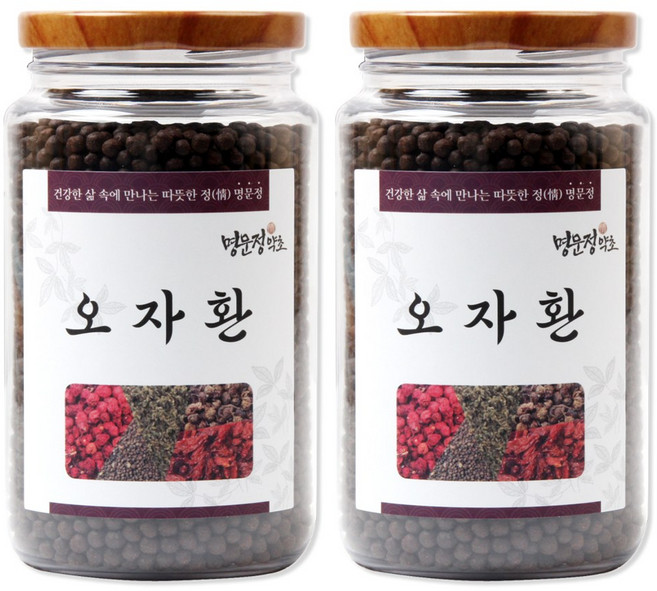 명문정약초 오자환 오미자 구기자 복분자 사상자 토사자 함유, 2개, 400g