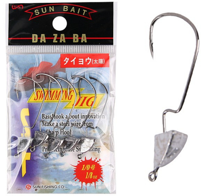 썬베이트 스윔지그 삼각형 낚시바늘 낚시공구, 1개