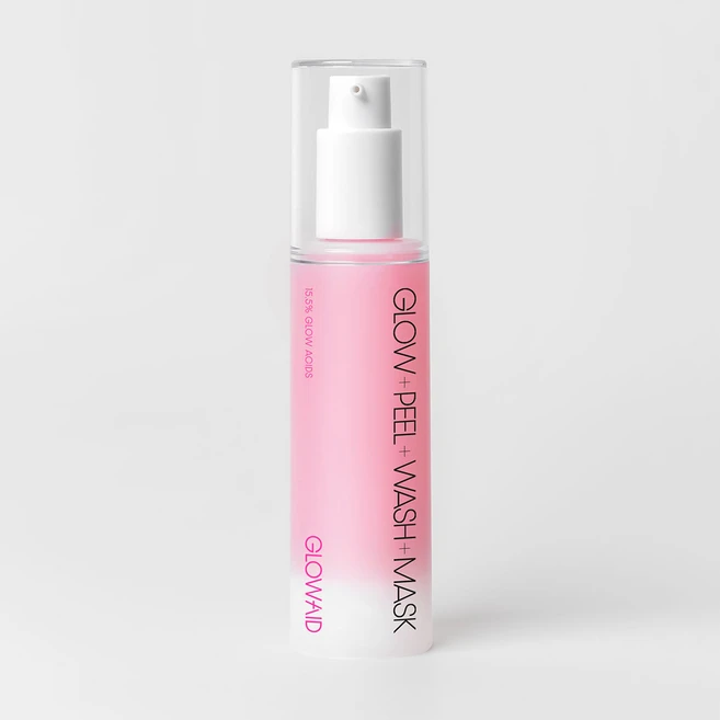 글로우에이드 글로우 필 워시 마스크 에스테틱 피부 스케일링 아하 바하 파하 필링젤 각질제거제, 1개, 50ml - 쿠팡