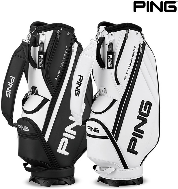 [삼양정품] 핑 Sporty 스포티 GK 캐디백, 화이트