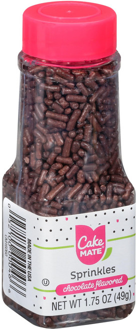 케이크 메이트 장식 초콜릿 1.75온스 Cake Mate Decors Chocolate 1.75 oz, 1개, 49g