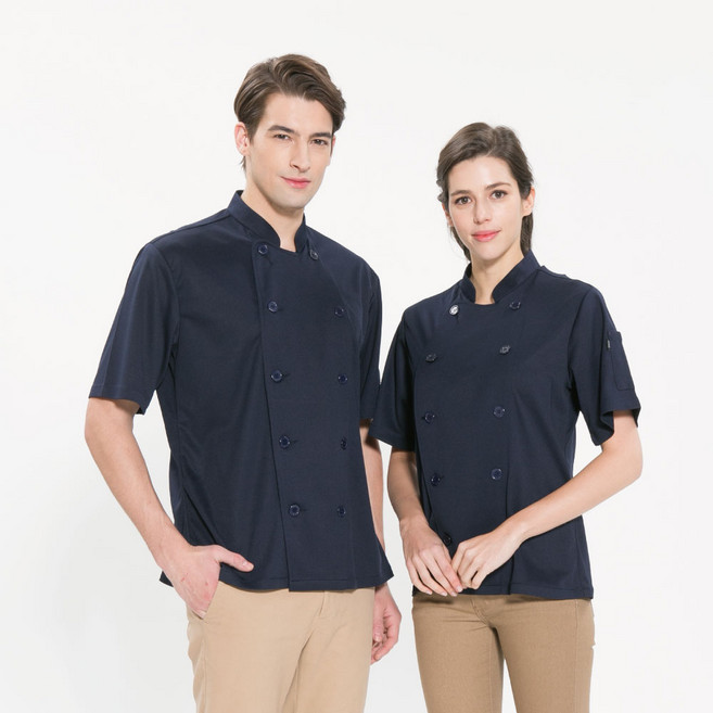 기능성 반팔 전체 쿨스판 조리복 주문제작 O-124