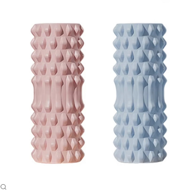 폼롤러 돌기 마사지 지압 필라테스 요가 폼플러 폼블러 하드 미니 30cm, 핑크, 1개