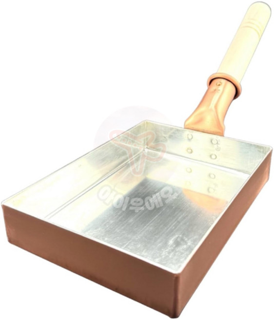 일본 나카무라 프라이팬 순동 계란말이팬 구리 에그팬 12cm, 1개