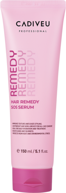 헹굼 필요 없는 카디뷰 레미디 SOS 헤어 세럼 150ml, 1개