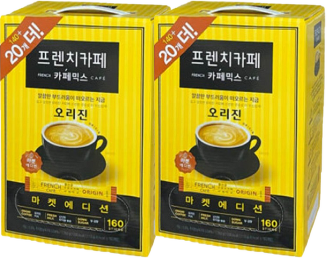 프렌치카페 카페믹스, 11.1g, 160개입, 2개