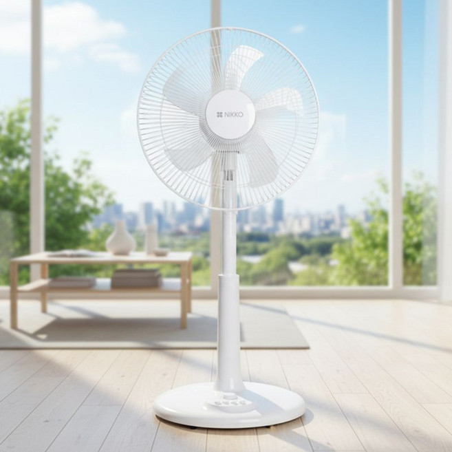 니코 선풍기 타이머 자동회전 스탠드형, NKF-PB1371