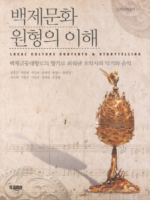 백제문화 원형의 이해:백제금동대향로 향기로 피워낸 오악사의 악기와 음악, 북코리아, 김동규 저