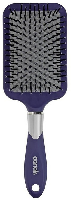 Conair 벨벳 터치 패들 브러시 색상은 다를 수 있음 206643, 1 Count, 다양한 색상