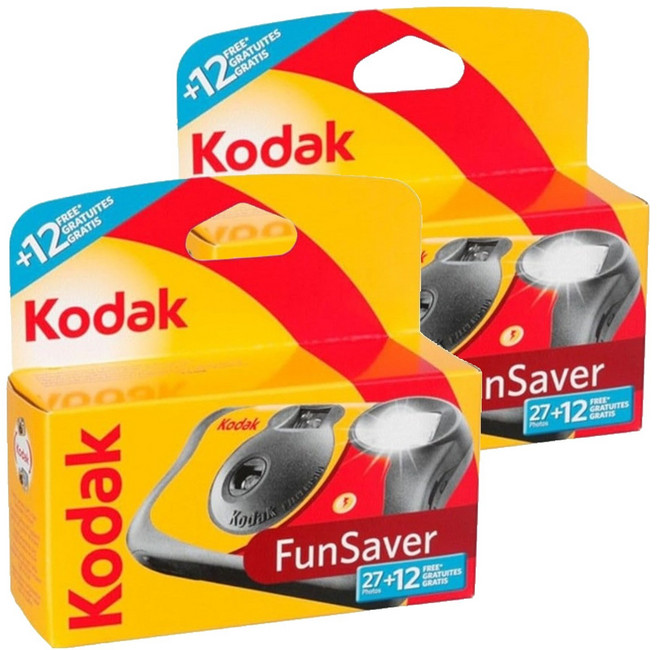 코닥 펀세이버 일회용 카메라 39컷, 2개