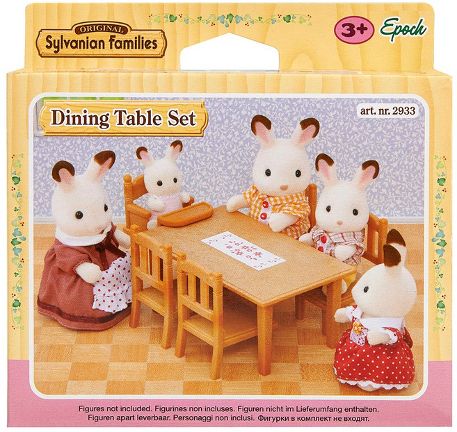 실바니안패밀리 [실바니안공식] 4506-온가족 식탁세트(2933), 1개