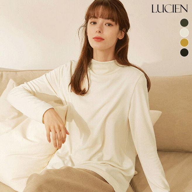 [루시앙.] 루시앙 울 블렌디드 기모 티블라우스 4종 택1