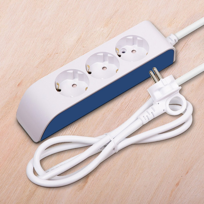 멀티탭 멀티콘센트 하이탭 일반멀티탭 3구, 1.5M, 1개