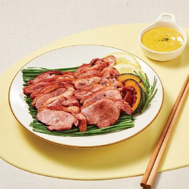 샛노랑오리 훈제오리 슬라이스, 6개, 200g