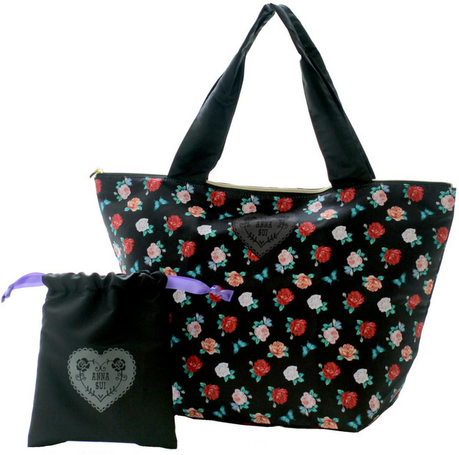 [ANNA SUI] 000149-0002-02 에코 백마이 백 (건착 케이스 첨부) 하트 플레이트
