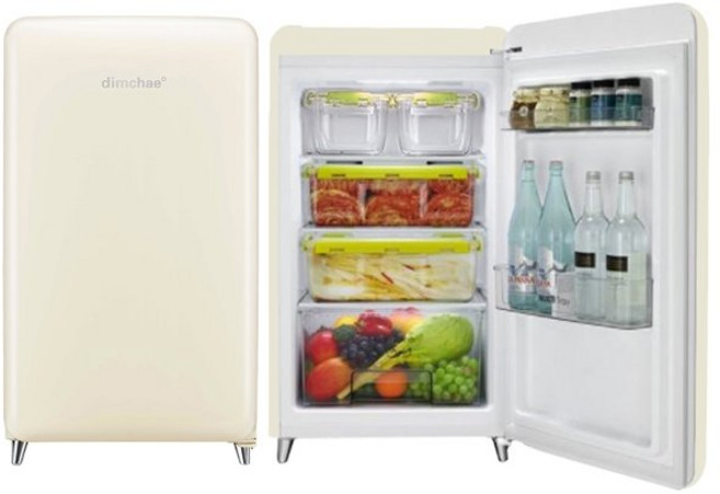 딤채 소형 김치냉장고 100L 쁘띠형 WDS10KTACCF 25년형