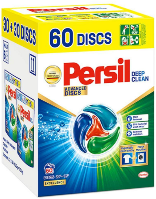 퍼실 디스크 캡슐세제 25g x 60입, 60개입, 1개