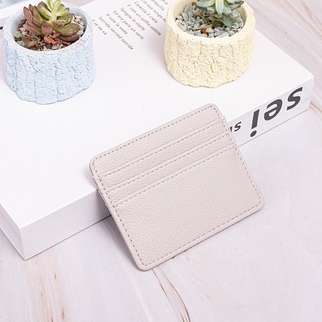 雙面超薄擴充卡夾 多功能卡包 證件零錢包