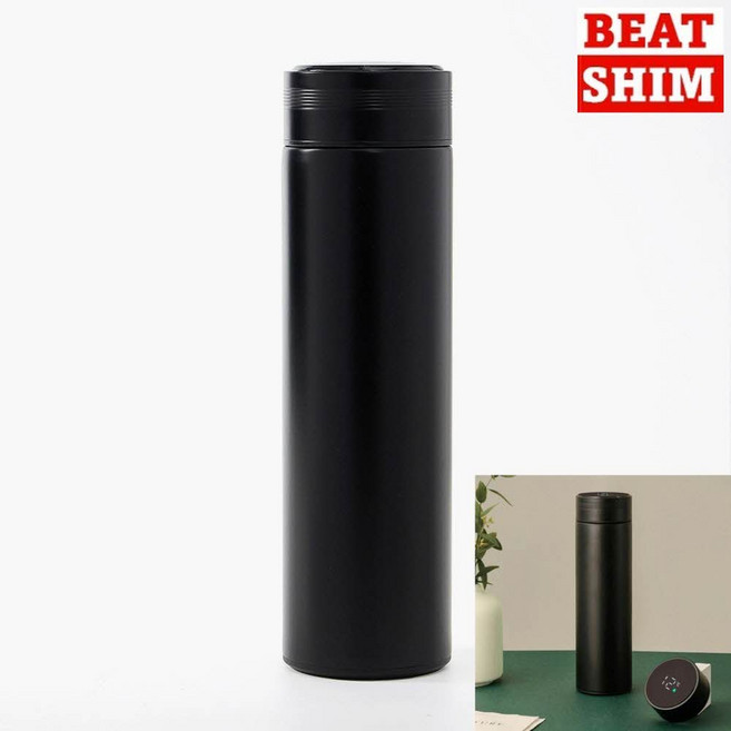 온도확인 보온보냉병 500ml 스테인레스물통
