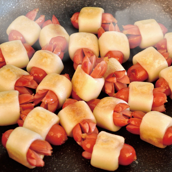 문어모양 소떡롤 문어발소떡 1kg 2봉 알뜰묶음, 2개