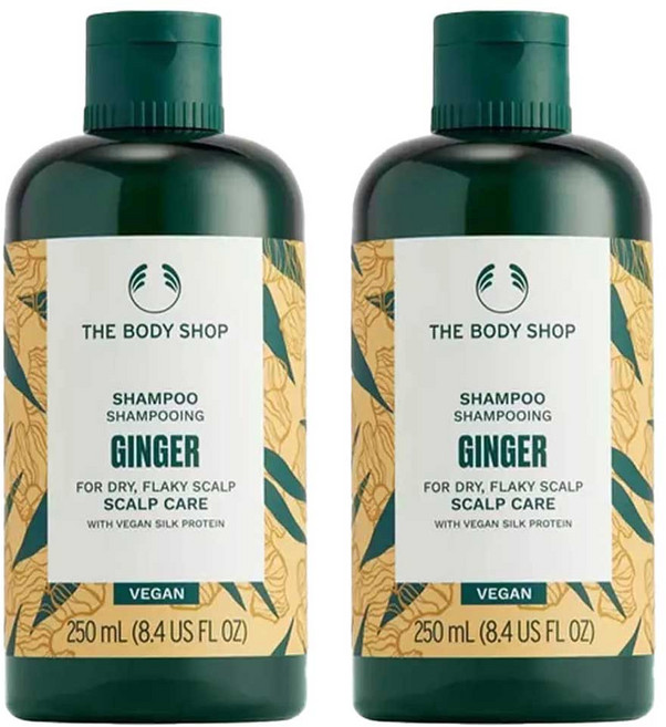 더바디샵 진저 스캘프 케어 샴푸, 2개, 250ml