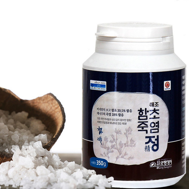 오행생식 국내산 용융소금 함초 죽염정 350g, 1개