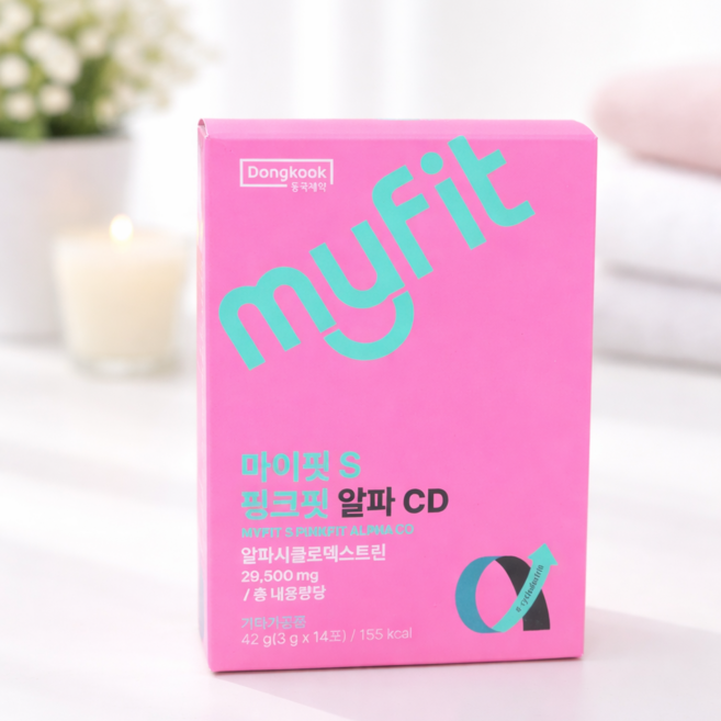 동국제약 마이핏S 핑크핏 알파CD 14p, 42g, 4개