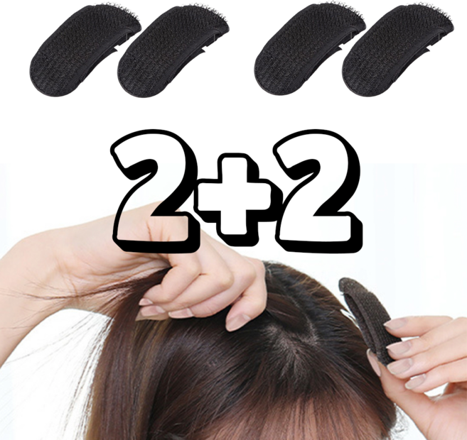 윈썸잇 1+1 (4P) 정수리뽕 머리뽕 뿌리 정수리 헤어 볼륨 볼륨핀 핀셋 헤어뽕