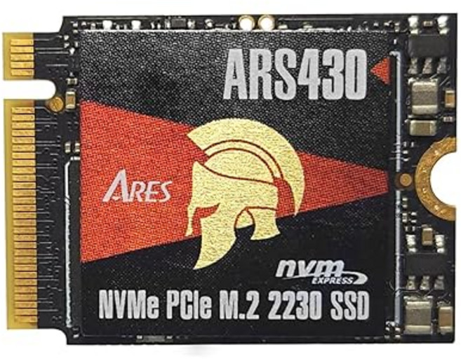 DATO 다토 ARS430 M.2 NVMe SSD 1TB 2230 PCIe Gen4 알루미늄 히트싱크, 2TB, M.2 2230 with Heatsink