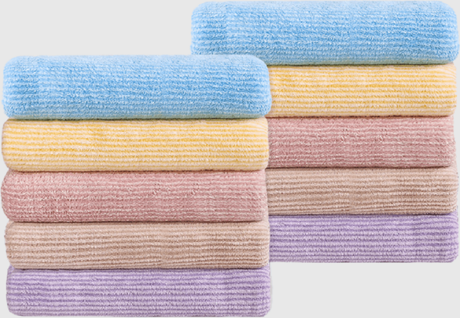 연화삼월 수건 독일 5성급 수건 10장 호텔 수건 40수 세면 타올 먼지없는 수건 수건 5개 OEKO-TEX 알러지/진드기방지 항균인증, 10개, 5색상