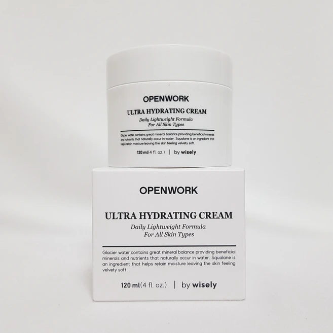 와이즐리 수분크림 오픈워크 울트라 하이드레이팅 수분 크림, 1개, 120ml - 쿠팡