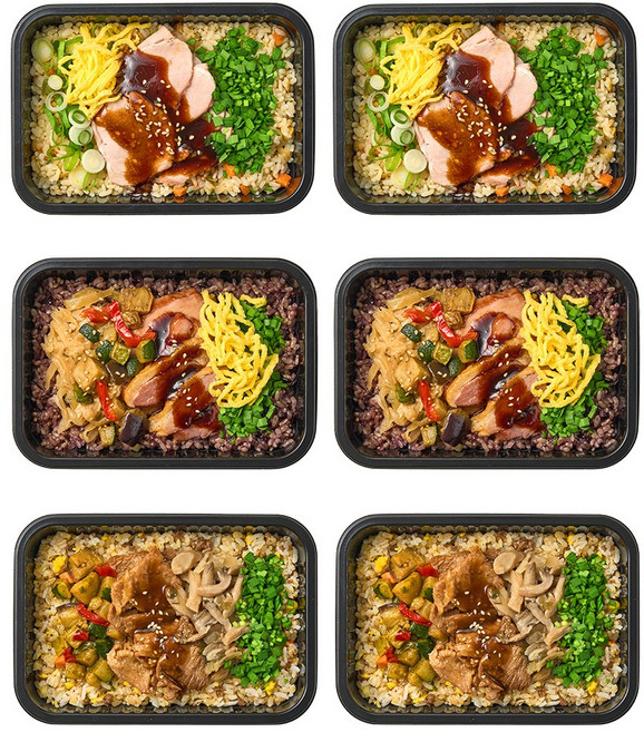 굿스푼 저당 당뇨도시락 식단 3종 솥밥 임당 영양식사 배달 맛있는 밥 고기반찬 추석 설날 복날 영양식 (광고심의완)