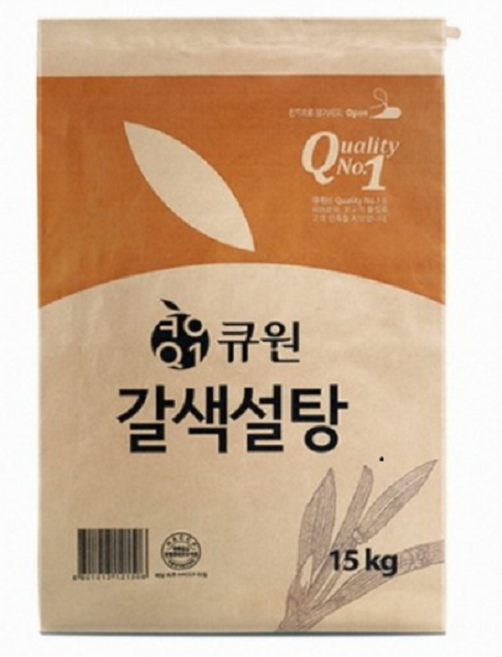 식자재나라 무배_황설탕(삼양 15K)/업소용/대용량/황색설탕/중백당/벌크/자일로스갈색설탕/ghkdtjfxkd/ghkdtortjfxkd/e, 15kg, 1개