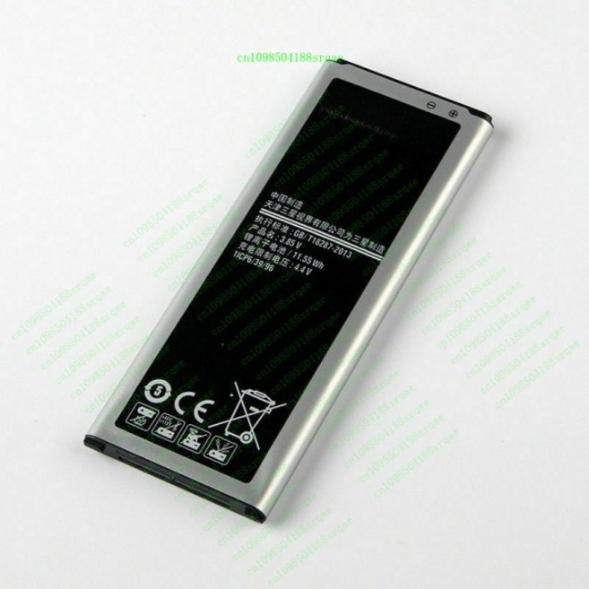 SM-N9100 듀오용 삼성 갤럭시 노트 4 배터리 3000mAh용 100% 새 EB-BN916BBC 원본