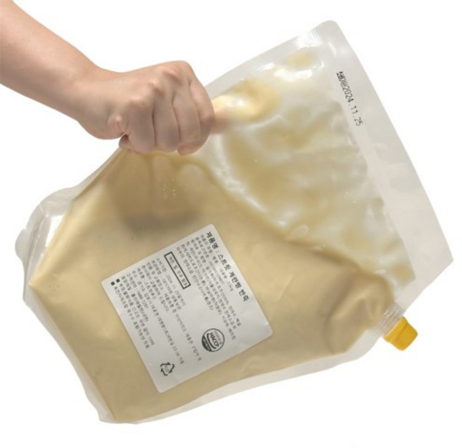 계란빵 반죽 2.5kg 업소용 가정용 디저트만들기, 1개