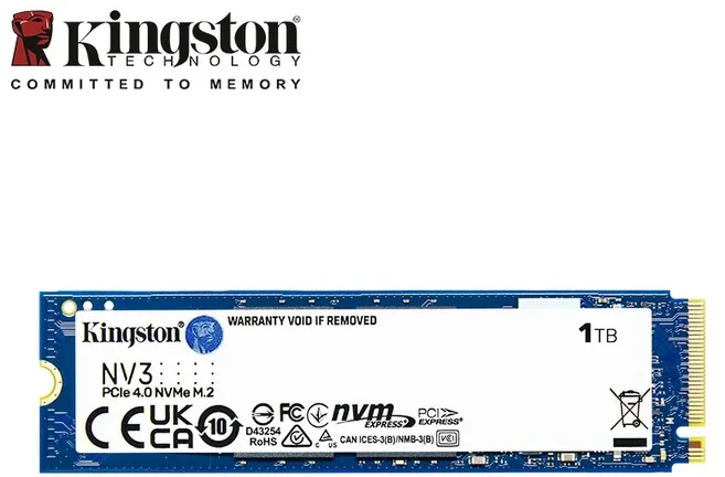 킹스톤 NV3 SSD 1TB 2TB 4TB 500GB NVMe PCIe Gen 4.0x4 솔리드 스테이트 드라이브 M.2 2280 내장 SSD nvme, 02 1TB
