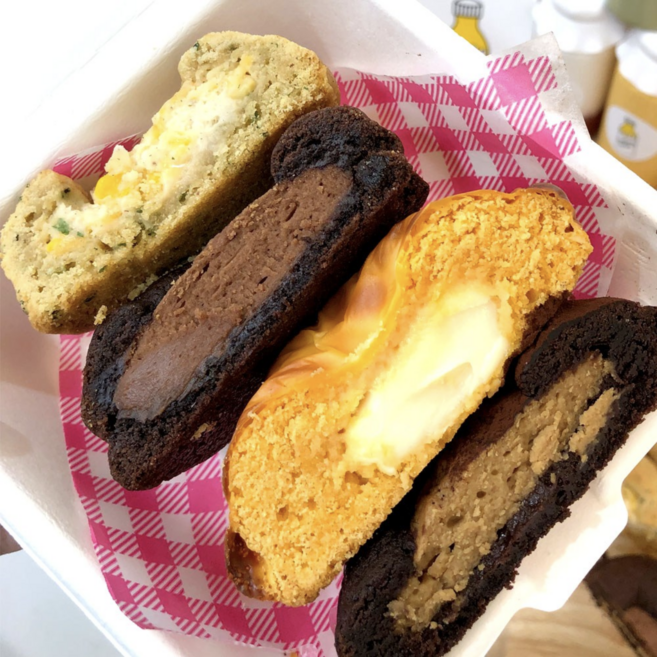 멜팅보틀 점보쿠키 아메리칸쿠키 빅사이즈쿠키 수제쿠키 수제스콘 간식 선물 답례품 선물세트 답례품쿠키 단체선물 회사간식, 콘치즈