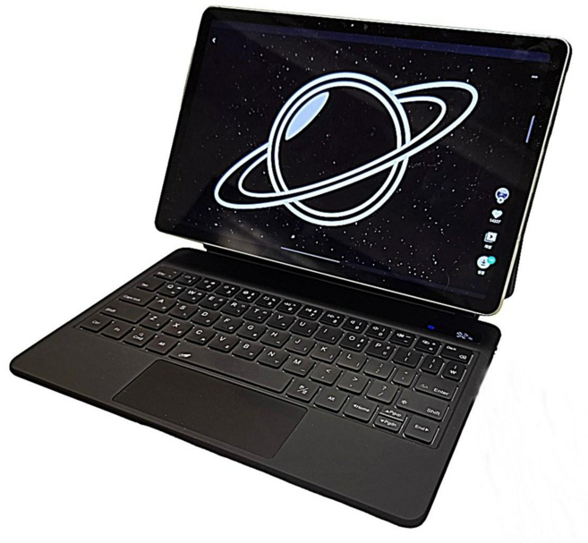 WORLDEX 갤럭시탭 매직키보드 S10 FE S9 FE S10 S9 S8 10.9인치 11인치 LCD잔량표시 블루투스 터치패드 키보드케이스, 블랙, 1개