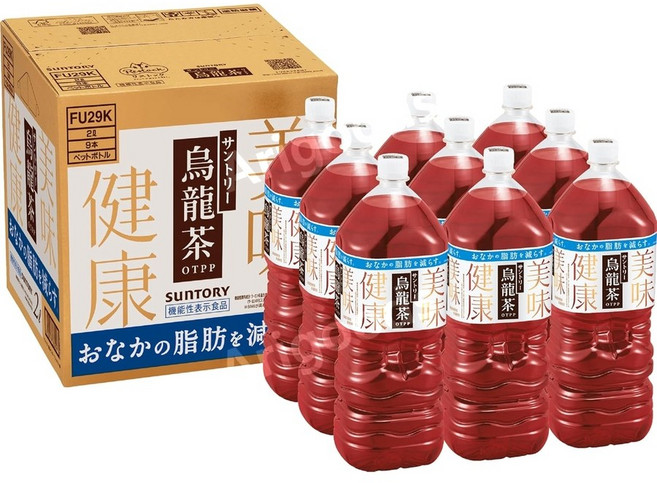 산토리 우롱차 2리터 9개, 2L